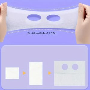 all in 12 piece facial skincare tool set with silicone mask bowl, brushes & disposable sheet masks – 240 wet compress pads + 100 face mask sheets